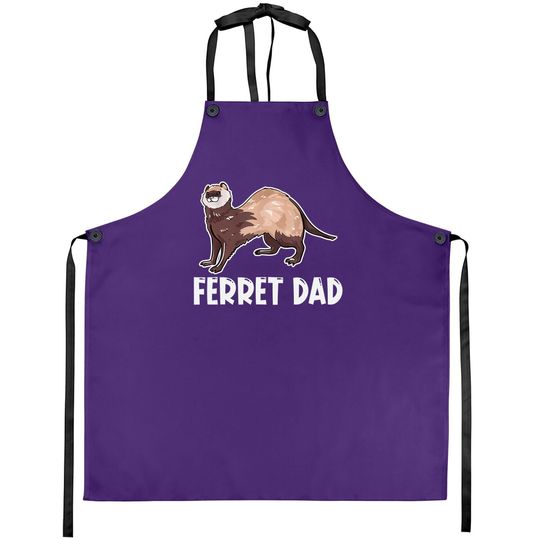 Discover Ferret Dad Owner Lover Gift Ferrets Weasel Love Gifts Apron