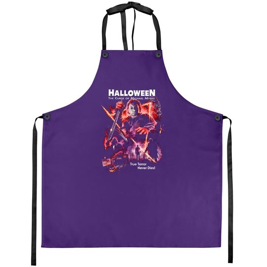 Discover Halloween Horror Movie The Curse Of Michael Myers Apron