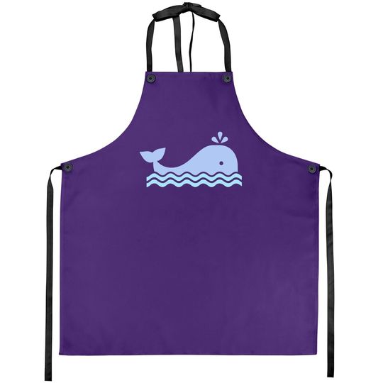 Discover Blue Whale Apron