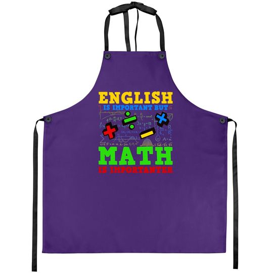 Discover Math Teacher Student Mathematician Apron