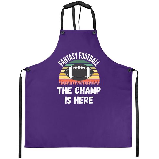 Discover Football Draft Day, The Champ Is Here Apron