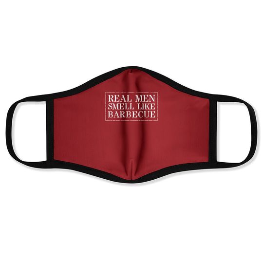 Discover Funny Bbq Grilling Gift Face Mask Real Smell Like Barbecue Face Mask