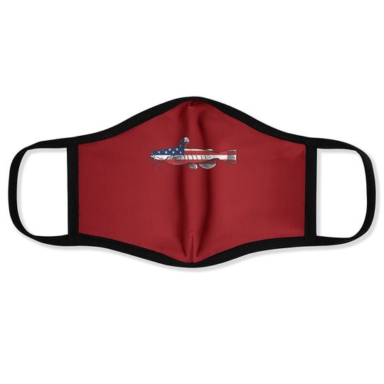 Discover Catfishing Face Mask, Catfish Apparel, American Flag Fish Face Mask