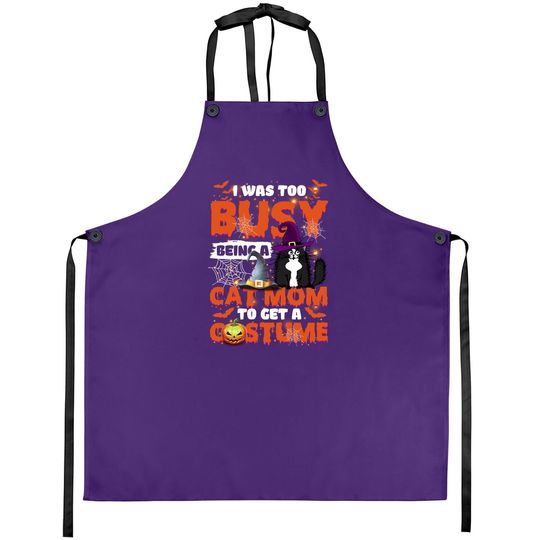 Discover I Was Too Busy Being A Cat Mom To Get A Costume Apron