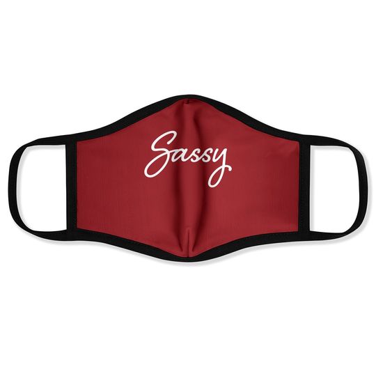 Discover Sassy Lady Face Mask