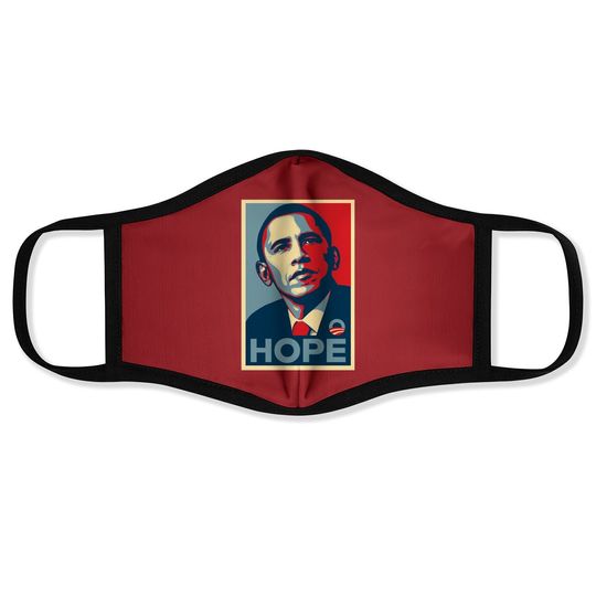 Discover Barack Obama Hopes Face Mask