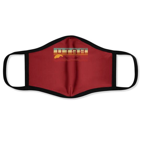 Discover Utah Face Mask Utah Hiking Face Mask