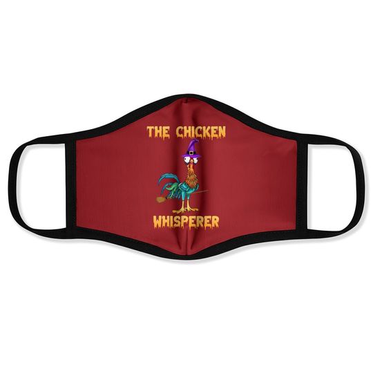 Discover The Chicken Whisperer Hei Halloween Face Mask