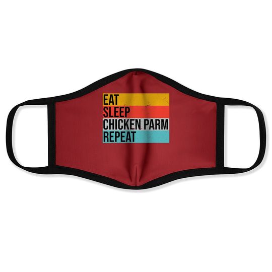 Discover Italian Foodie Parmesan Design For Chicken Parm Lovers Face Mask