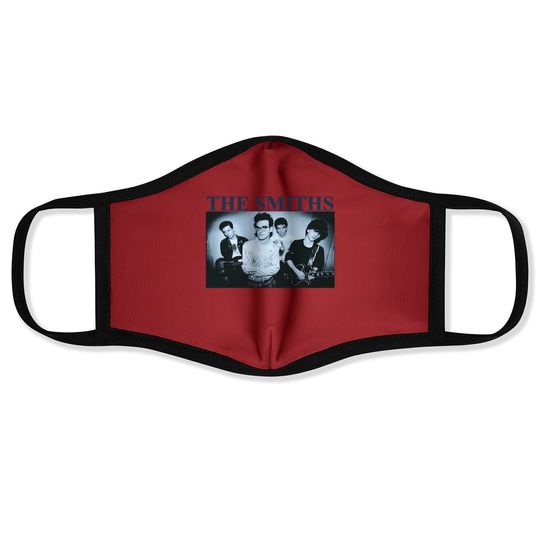Discover The Smiths Promo Face Mask