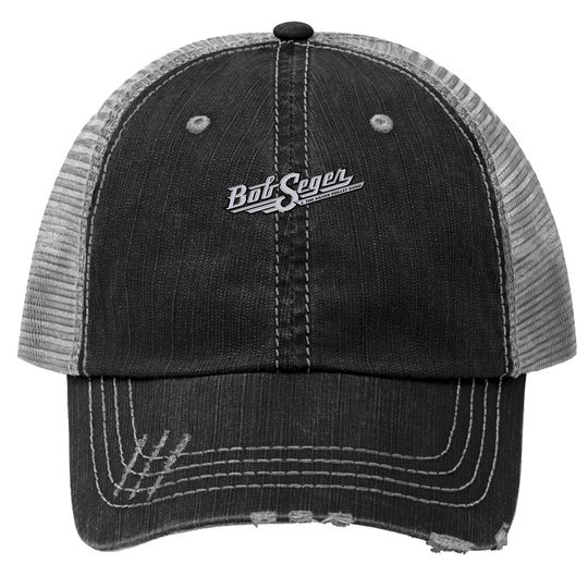 Discover Bob Seger The Silver Bullet Band Crewneck Ultra Cotton Short Sleeve Adult Trucker Hat