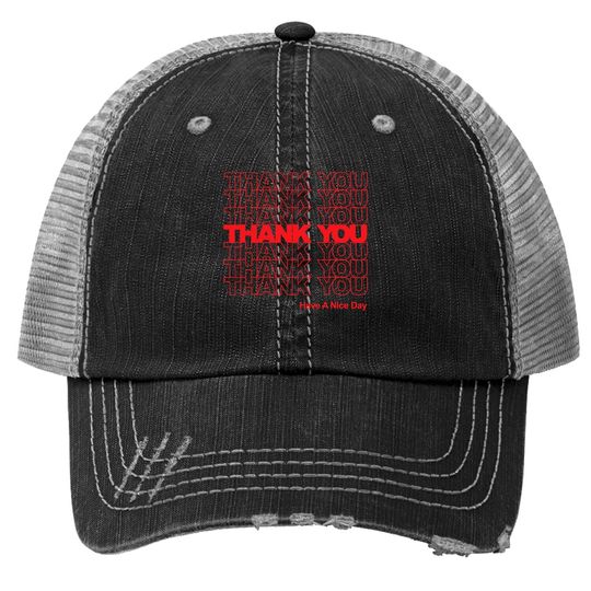 Discover Thank You Bag Trucker Hat Trucker Hat