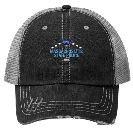 Discover Massachusetts State Police Trucker Hat