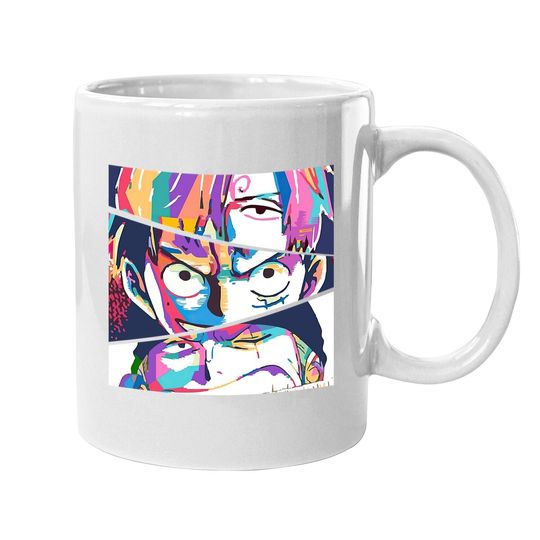 Discover Sanji Luffye Zoroe Coffee Mug