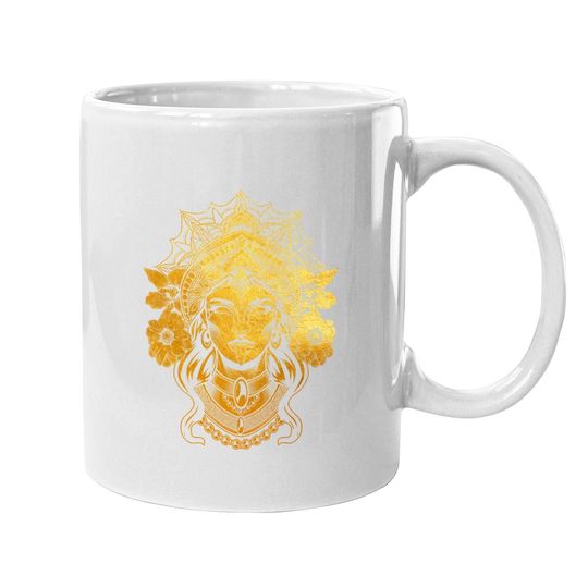 Discover Kali Goddess Of Death Ancient Indian Hindu Yoga Meditation Coffee Mug