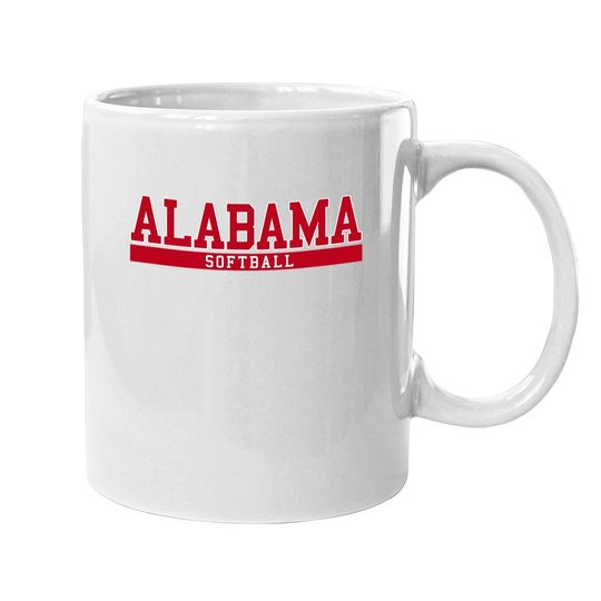 Discover Alabama Softball Coffee Mug