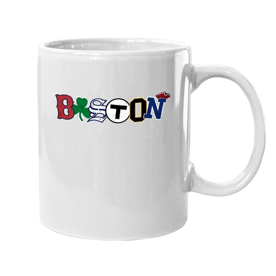 Discover Vintage Boston Sports Fan City Pride Coffee Mug