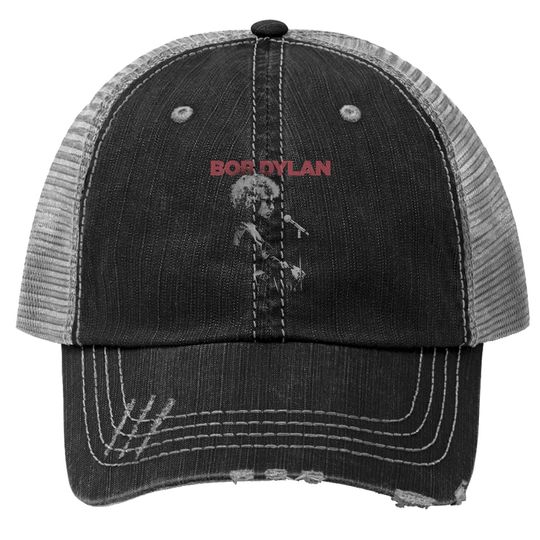 Discover Bob Dylan Stage Blonde On Blonde Rock Trucker Hat