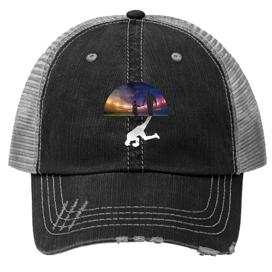 Discover Baseball Dad Trucker Hat