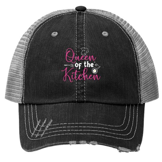 Discover Cooking Queen Trucker Hat