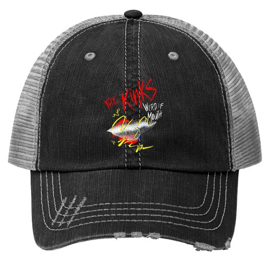 Discover The Kinks Band Trucker Hat
