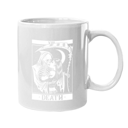 Discover Blackcraft Vintage Death Tarot 13 Card Coffee Mug