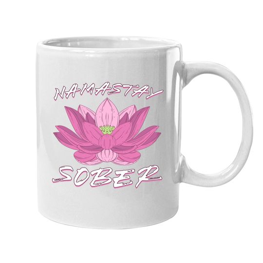 Discover Normalize Sobriety 12 Aa Na Living Recovering Namastay Sober Coffee Mug