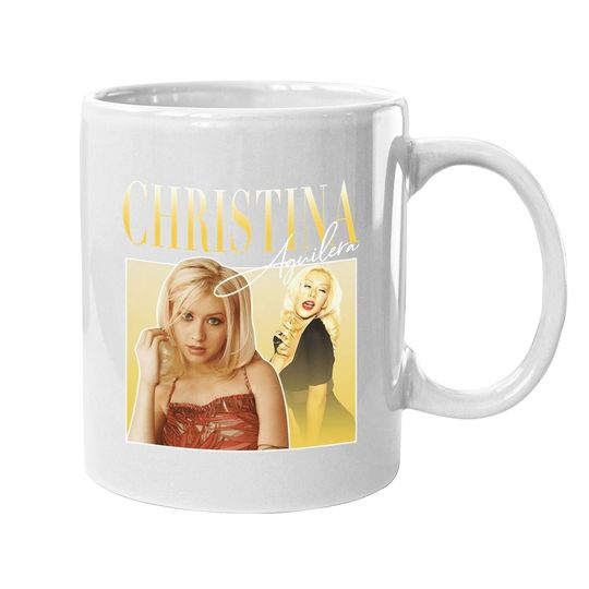Discover Christina Aguilera Vintage Coffee Mug