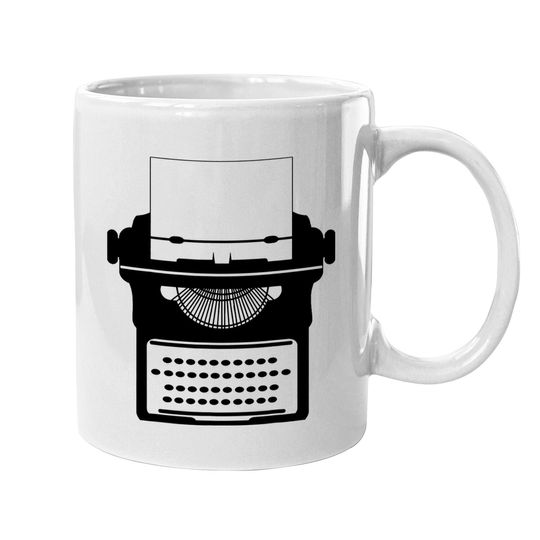 Discover Typewriter Coffee.  mug Cool Funny Coffee.  mug