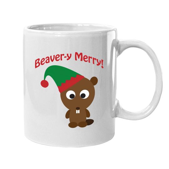 Discover Happy Holidays Beaver Classic Mugs