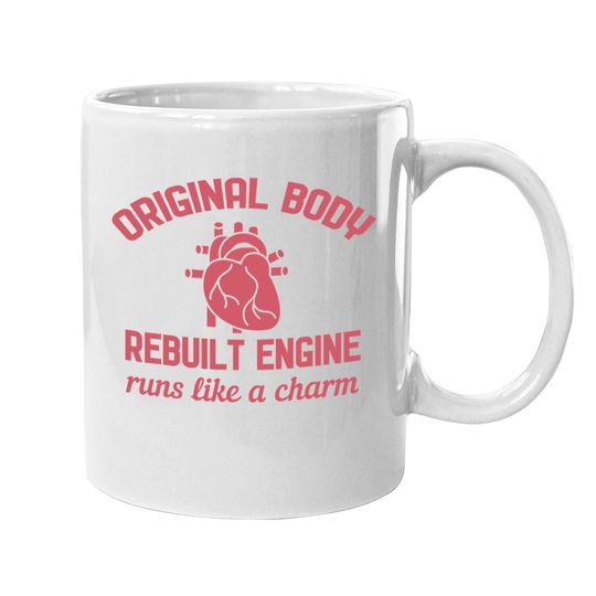 Discover Funny Open Heart Bypass Surgery Recovery Get Well Gift Coffee Mug