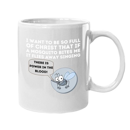 Discover Mosquito Joke Coffee Mug