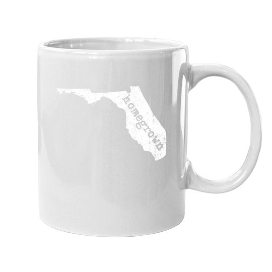 Discover Home State Of Florida Homegrown | Florida Native Coffee Mug