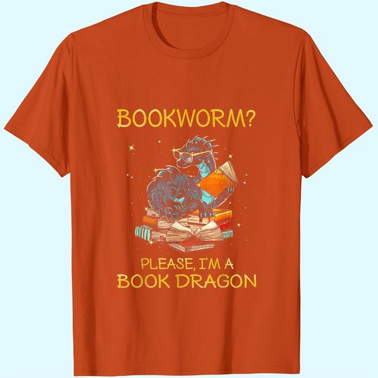 Discover Please I'm A Book Dragon T-Shirt