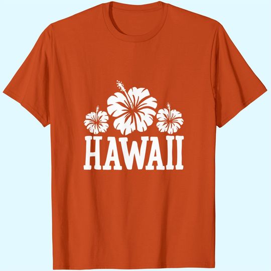 Discover Hawaii Hawaiian Aloha Tropical Flower Summer T Shirt