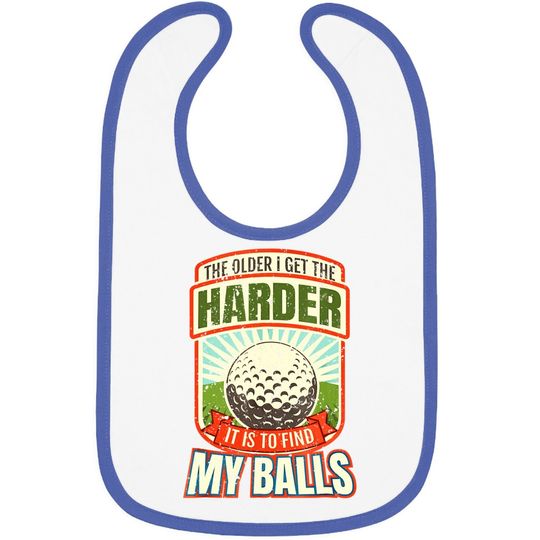 Discover Funny Golf Baby Bib For Men, Funny Golfer TBib