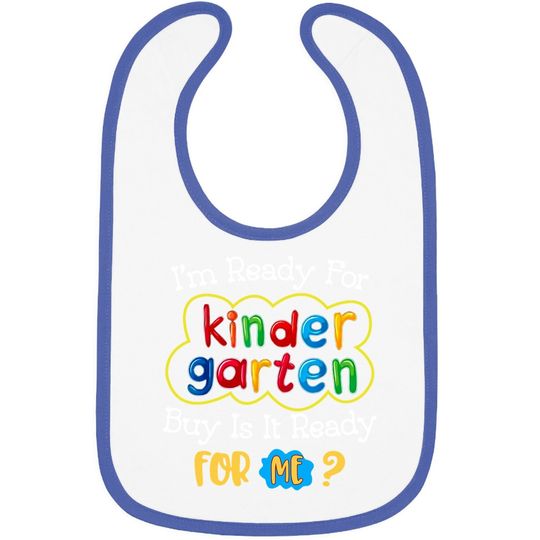 Discover First Day Of Kindergarten Funny Back To School Baby Bib