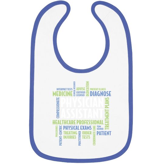 Discover Physician Assistant Baby Bib