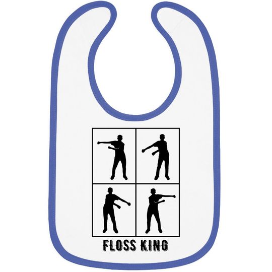 Discover Floss King Backpack Dance Baby Bib