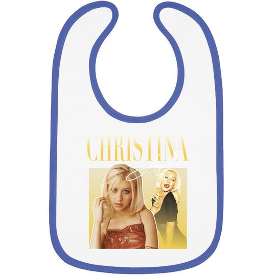 Discover Christina Aguilera Vintage Baby Bib