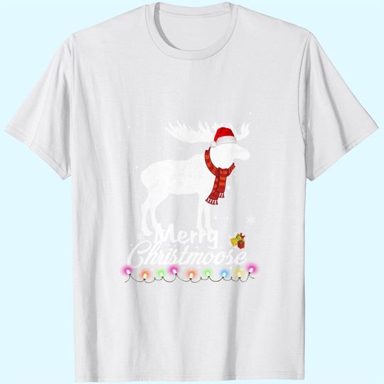 Discover Merry Christmoose: Funny Christmas Moose Pajama T-Shirt