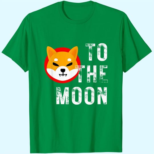 Discover SHIBA INU Coin To The Moon SHIB Crypto T-Shirt