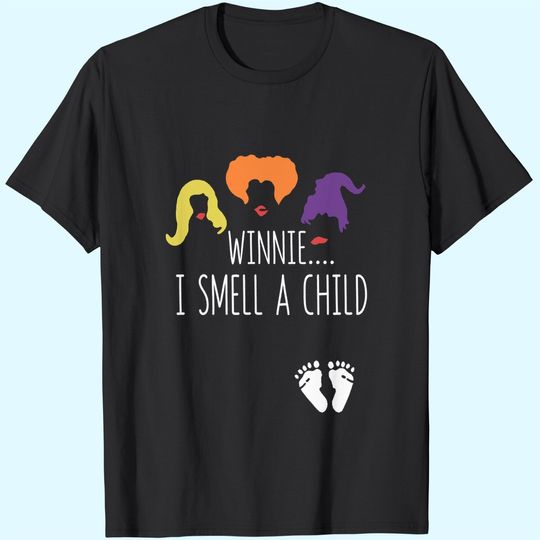 Discover Winnie I Smell a Child Pregnancy Halloween Shirts