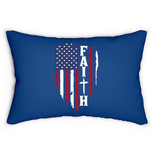 Discover 4th Of July Lumbar Pillow American Flag Graphic Lumbar Pillow Patriotic Stars Stripes Independence Day Tops