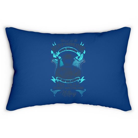 Discover Welder Fabricators Welding Lumbar Pillow