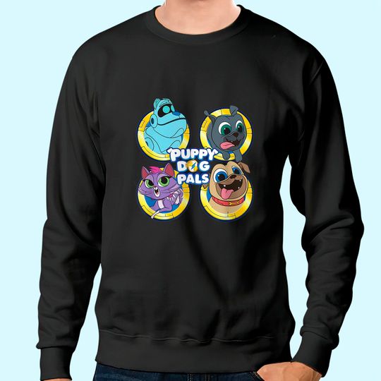 Discover Puppy Dog Pals With Friends Sweatshirt