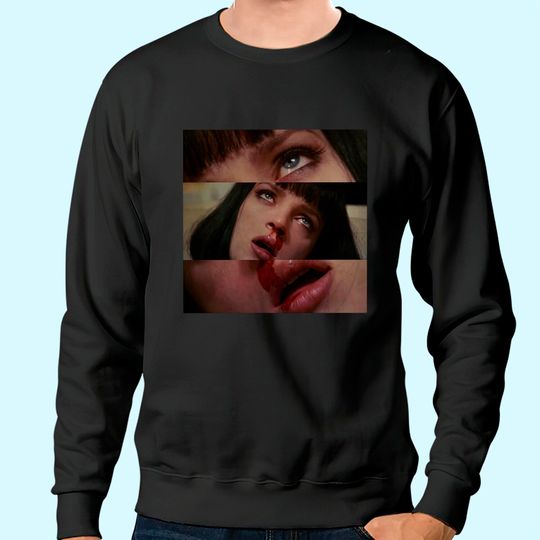 Discover Mia Wallace Uma Thurman Unisex Sweatshirt
