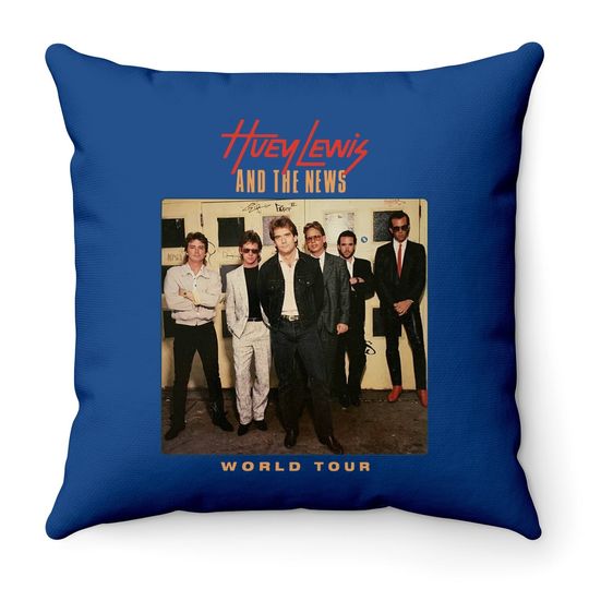 Discover Huey Lewis And The News Throw Pillow
