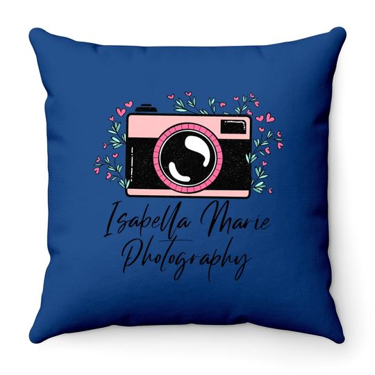 Discover Photographer Throw Pillow