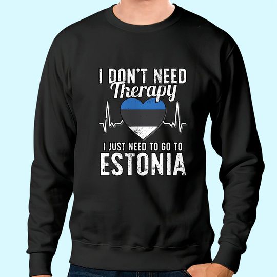 Discover Estonian Flag Sweatshirt